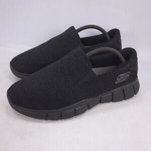 Skechers Equalizer 2.0 Slip On Atheltic Walking Shoe Mens Size 8.5 51521 Black